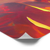 炎の海から悪魔の化け物が現れる ポスター (角)