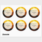 炎の消防士の引退ありがとう ラウンドシール (シート)