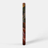 炎の渦を断ち切る抽象芸術 SAMSUNG GALAXYケース (右側面)