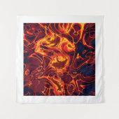 炎の渦巻き タペストリー (正面)