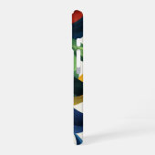 炎の渦巻き iPhone 16ケース (左側面)