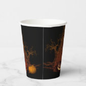 炎の満月ハロウィーン 紙コップ (右)