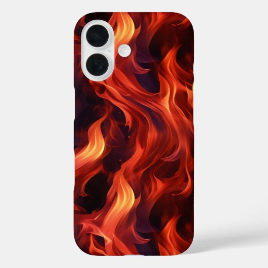 炎の火のパターン Case-Mate iPhoneケース (裏面)