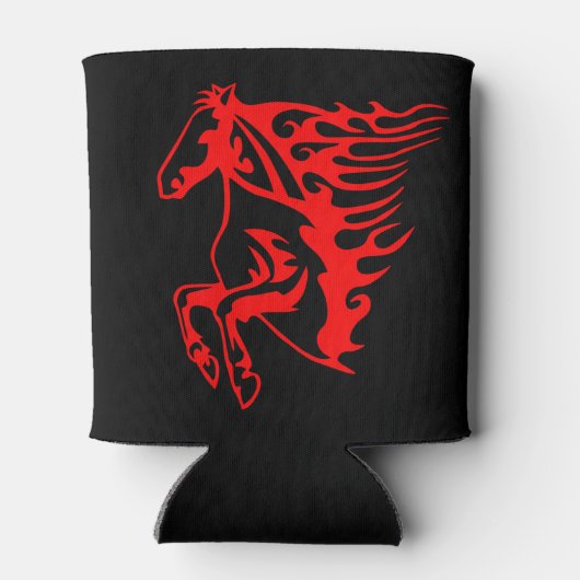 炎の火レッドブロンコムスタンワイルドホース 缶クーラー (裏面)