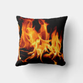 炎の炎が燃えるインフェルノ クッション (裏面)