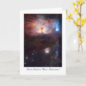 炎の炎の星雲 – インタビュー幸運 カード (黄色い花)