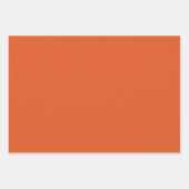 炎の無地の色 ラッピングペーパーシート (正面2)