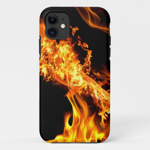 炎の燃える炎の火の恋人 iPhone 11 ケース