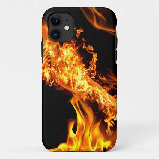 炎の燃える炎の火の恋人 Case-Mate iPhoneケース (裏面)
