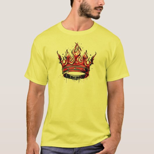炎の王冠 Tシャツ (正面)