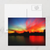 炎の空 ポストカード (正面/裏面)