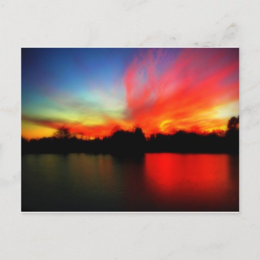 炎の空 ポストカード (正面)