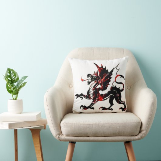 炎の竜 クッション (椅子)