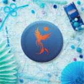 炎の紙皿の上昇のフェニックス ペーパープレート (パーティー)