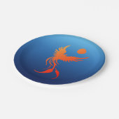 炎の紙皿の上昇のフェニックス ペーパープレート (アングル)