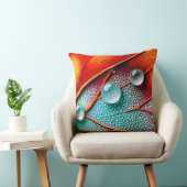 炎の翼の宝石 クッション (椅子)