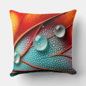 炎の翼の宝石 クッション (裏面)