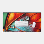 炎の翼の宝石 デスクマット (キーボード&マウス)