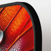 炎の翼の宝石 ピックルボールラケット (左詳細)