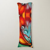 炎の翼の宝石 ボディピロー (正面縦)