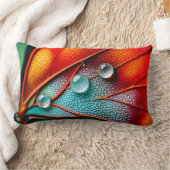 炎の翼の宝石 ランバークッション (ブランケット)