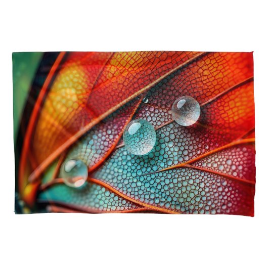 炎の翼の宝石 枕カバー (正面左)