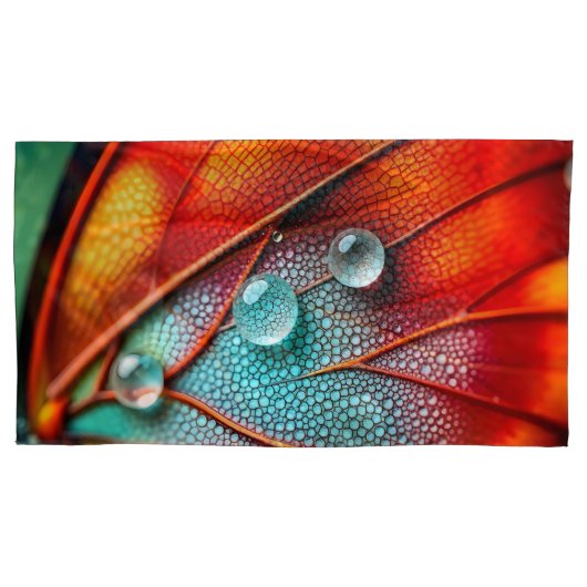 炎の翼の宝石 枕カバー (正面左)