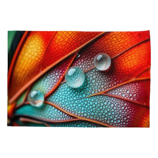 炎の翼の宝石 枕カバー (裏面)