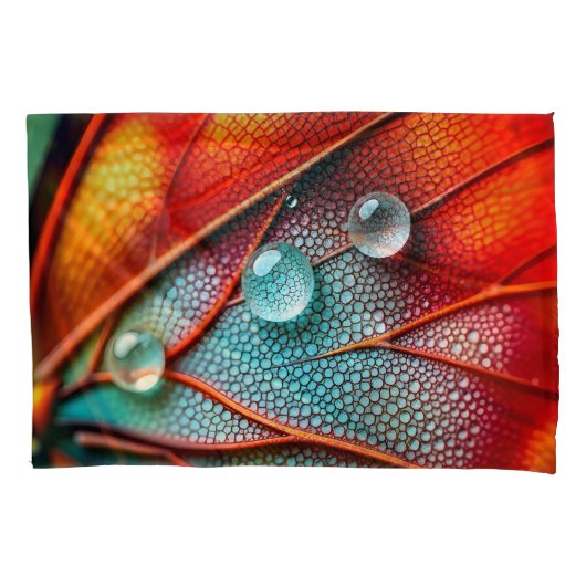 炎の翼の宝石 枕カバー (正面)