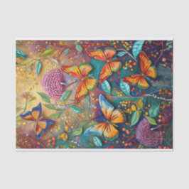 炎の翼、晩夏の蝶 薄葉紙