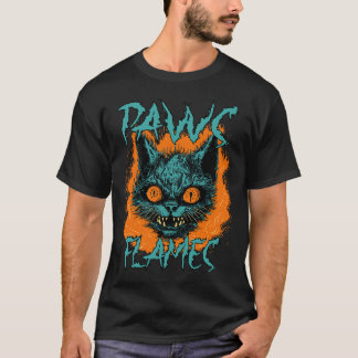 炎の肉球 Tシャツ