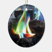 炎の色 セラミックオーナメント (左)