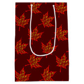 炎の葉 ミディアムペーパーバッグ (裏面)