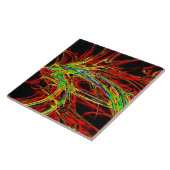 炎の虹を照らす タイル (側面)