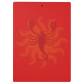 炎の蠍座 クリップボード (裏面)