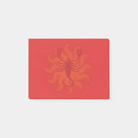 炎の蠍座 ポストイット (正面)