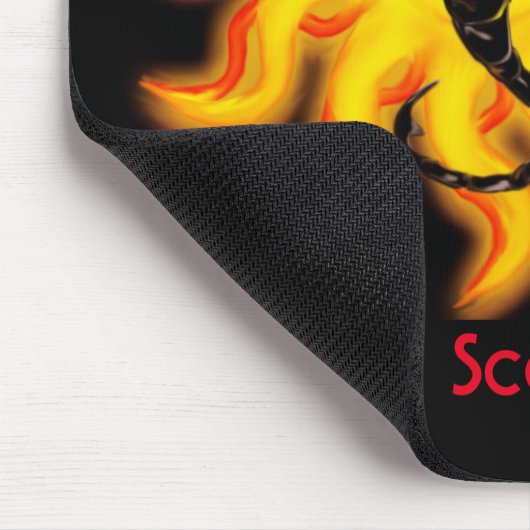 炎の蠍座 マウスパッド (コーナー)