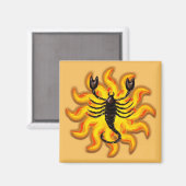 炎の蠍座 マグネット (正面/裏面)