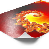 炎の触手 – フラクタルアート フォトプリント            (角)