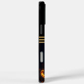 炎の輝きを放つタイガー Case-Mate iPhoneケース (裏面 / 右)