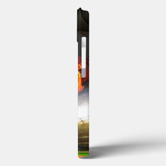 炎の野球 Case-Mate iPhoneケース (裏面 / 左)