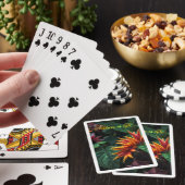 炎の開花の魔法のジャングル トランプ (インサイチュ)