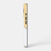 炎の頭のスティックマン iPhone 16ケース (左側面)
