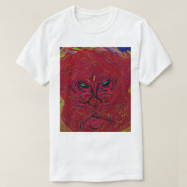 炎の顔Tシャツ Tシャツ