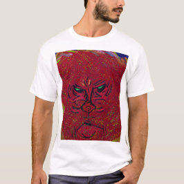 炎の顔Tシャツ Tシャツ