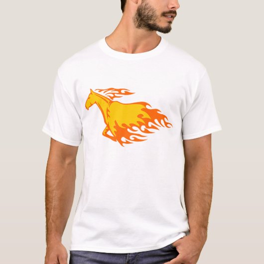 炎の馬 Tシャツ (正面)
