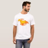 炎の馬 Tシャツ (正面フル)