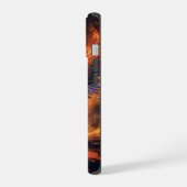 炎の高騰:火の電話ケースにエピックイーグル iPhone 15ケース (左側面)