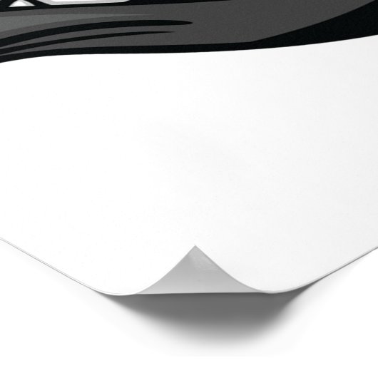 炎の8球 ポスター (角)