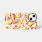 炎のiPhoneケース iPhoneケース (裏面横)